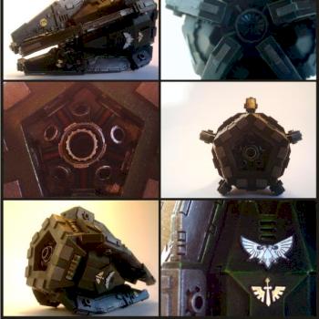 Scratchbuild Dark Angels Pod by w4yw4rd