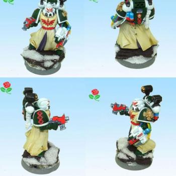 Dark Angels Space Marine Apothecary by Rose Model Art