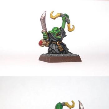 Night Goblin Boss with bow from Skull Pass by Interositor