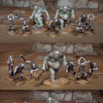 The Hobbit - Gundabad berserker orcs and ogres by Nord