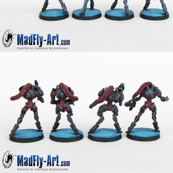 Unidron Batroids by MadFlyArtStudio