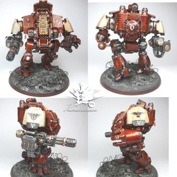 Blood Ravens - Redemptor Dreadnought by Kova