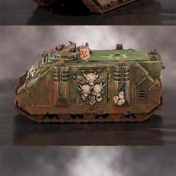 Death Guard Rhino by Vectorum