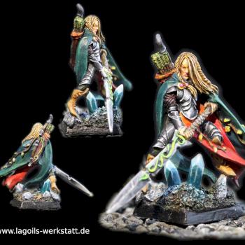 Wood Elf Highborn with Great Weapon by Lagoil