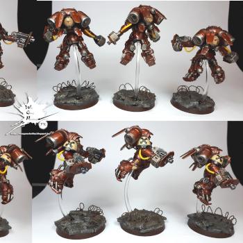 Blood Ravens Primaris Inceptors squad by Kova