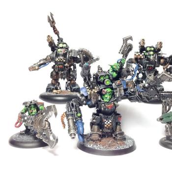 Warhammer 40k Boss Mek and Crew by CSP STUDIO