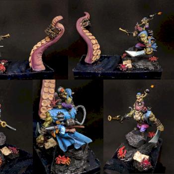 Captain Iron hand | Cadwallon Miniatures by Serena89