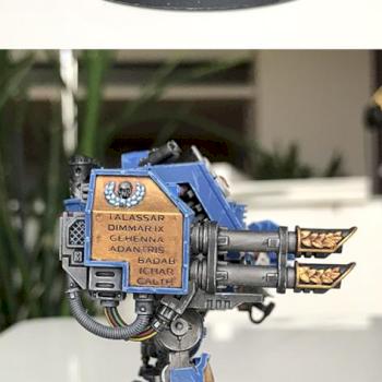 Venerable Dreadnought of the Ultramarines by Dato