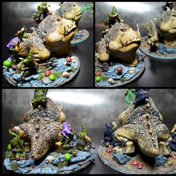 Nigh Goblin (Moonclan) Squig Gobba (S) by Maho
