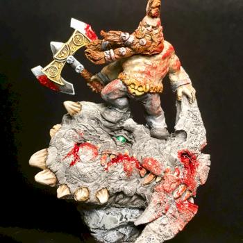 Dwarf wild chieftain by Flo-
