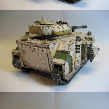 Death Guard Predator Tank by RichardZ