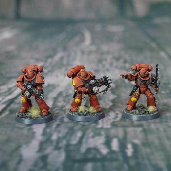 Blood Angels Primaris Intercessors by barjed