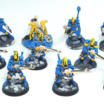 Eldar gardians by ghostd