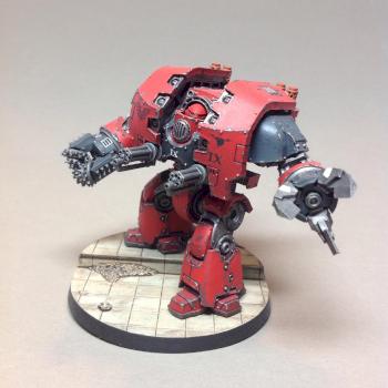 Blood Angels Leviathan Dreadnought by SigismundsGhost