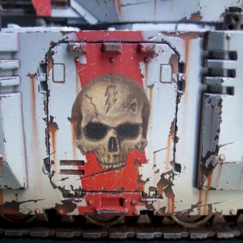 White Scars Predator - Freehand Detail by The 5th Company