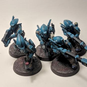 T'au Pathfinder Squad by Hunter Champion