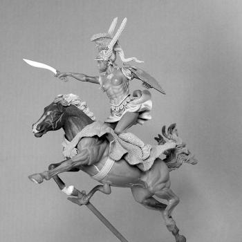 Mounted Amazon warrior 2 by alogrus