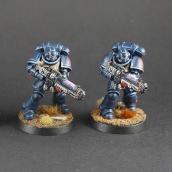 Crimson Fists Hellblasters by Lordkroaq