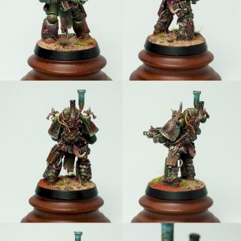 Custom Death Guard Plague Marine 01 by erykey