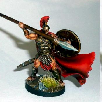 Leonidas mythic battle by madboy_one