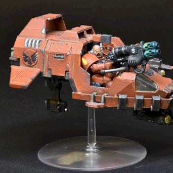 Blood Angels Land Speeder by BigH