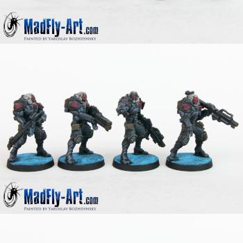 Morat Vanguard Infantry by MadFlyArtStudio
