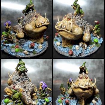 Nigh Goblin (Moonclan) Squig Gobba by Maho