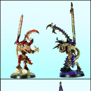 Lictor tyranids by Lacrimae