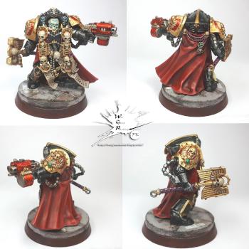 Blood Ravens - Chaplain in terminator armour by Kova