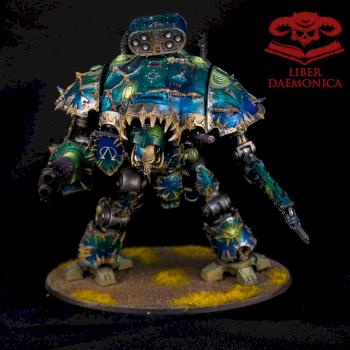 Alpha Legion Chaos Knight by Piriney