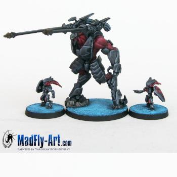 Overdron Batroids by MadFlyArtStudio