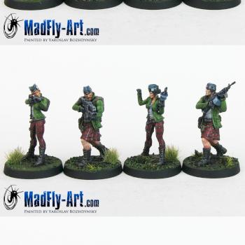 Caledonian Volunteers by MadFlyArtStudio