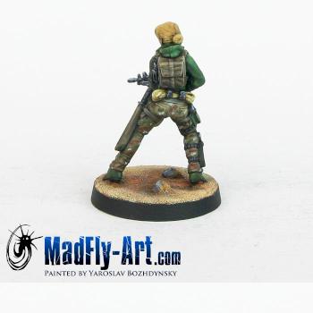 6th Airborne Rangers Reg by MadFlyArtStudio