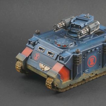 Crimson Fists Razorback by Lordkroaq