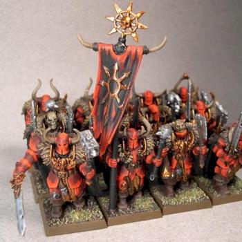 Khorne Chaos Warriors by kc11