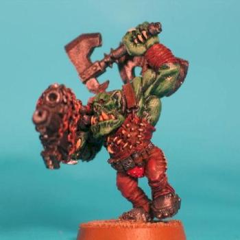 Ork Nob by josiah
