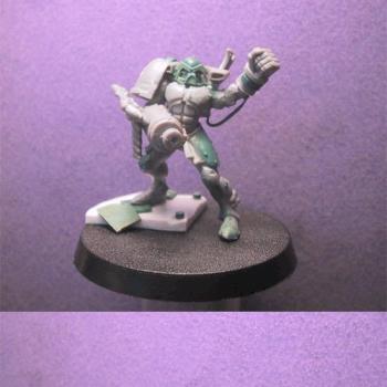 my own Space Marine (conversion) by Valentin