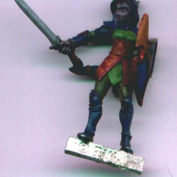 Reaper's Elf Vale Warrior - Female by Kowwabunga