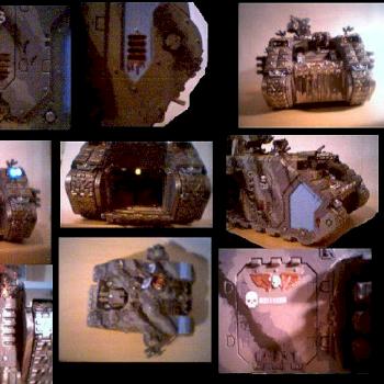 Land Raider Cruisader with Lights by Chaosguardian