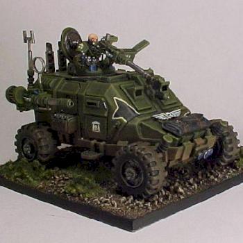 Armored Scout Car by ordellous
