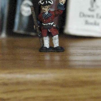 25mm Dixon British Officer of the French and Indian War by Rebel with a cause
