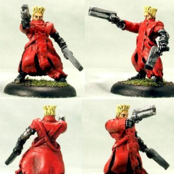 Vash the Stampede conversion by Meatpack