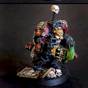 Fists of Dorn Terminator with Heavy Flamer by LuckyNo.5