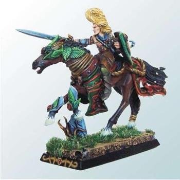 Wood elves Highborn on Elven Steed by Purc