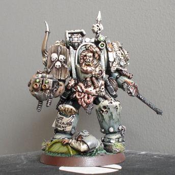 Painted Nurgle Terminator by Shaggsy2005