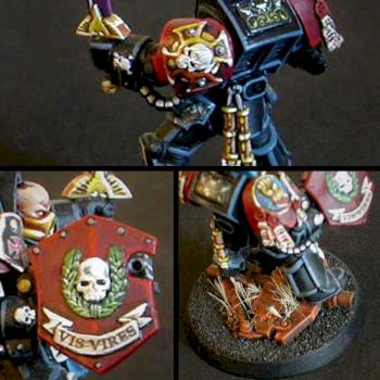 Fist of Dorn Terminator Captain by LuckyNo.5