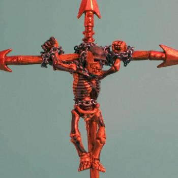 Close up Teentch army standard bearer (Standard) by josiah