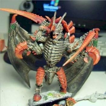 My Hive Tyrant (the model is basing on a carnifex) by Cornimorni