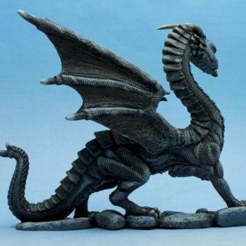 Black Dragon Painted miniature 70mm by superbug983