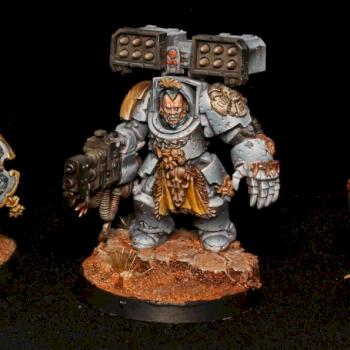 Space Wolves - Wolf Guards Terminators by BadKarma